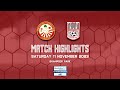 Portadown Dergview goals and highlights