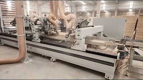 SUDIAO Wood Door Sizing Machine working perfectly in Turkey