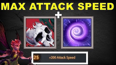 Perma Bash & Critical DMG [ Max Attack Speed] Dark Willow | Dota 2 Ability Draft