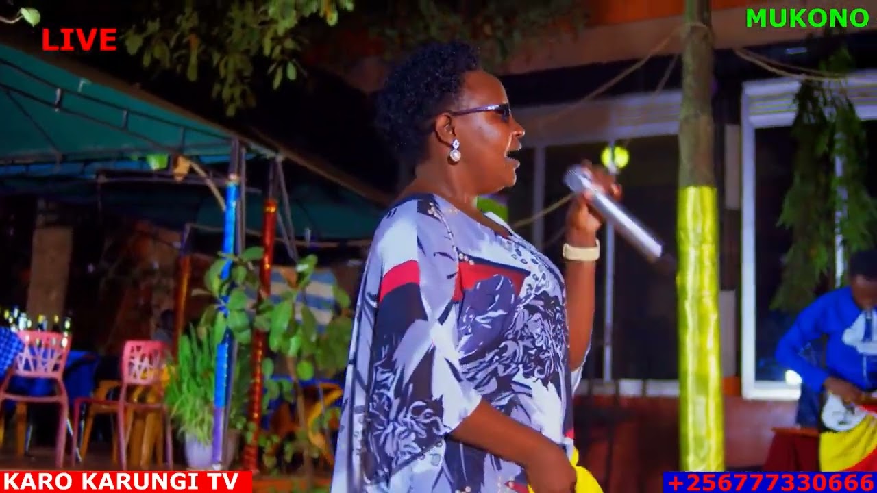 Inzozi Zaawe Natukunda Catherine perfoming live on stagekarokarungitv