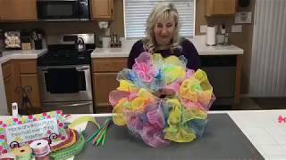 How to Make a Mothers Day Button DIY Wreath Making Tutorial