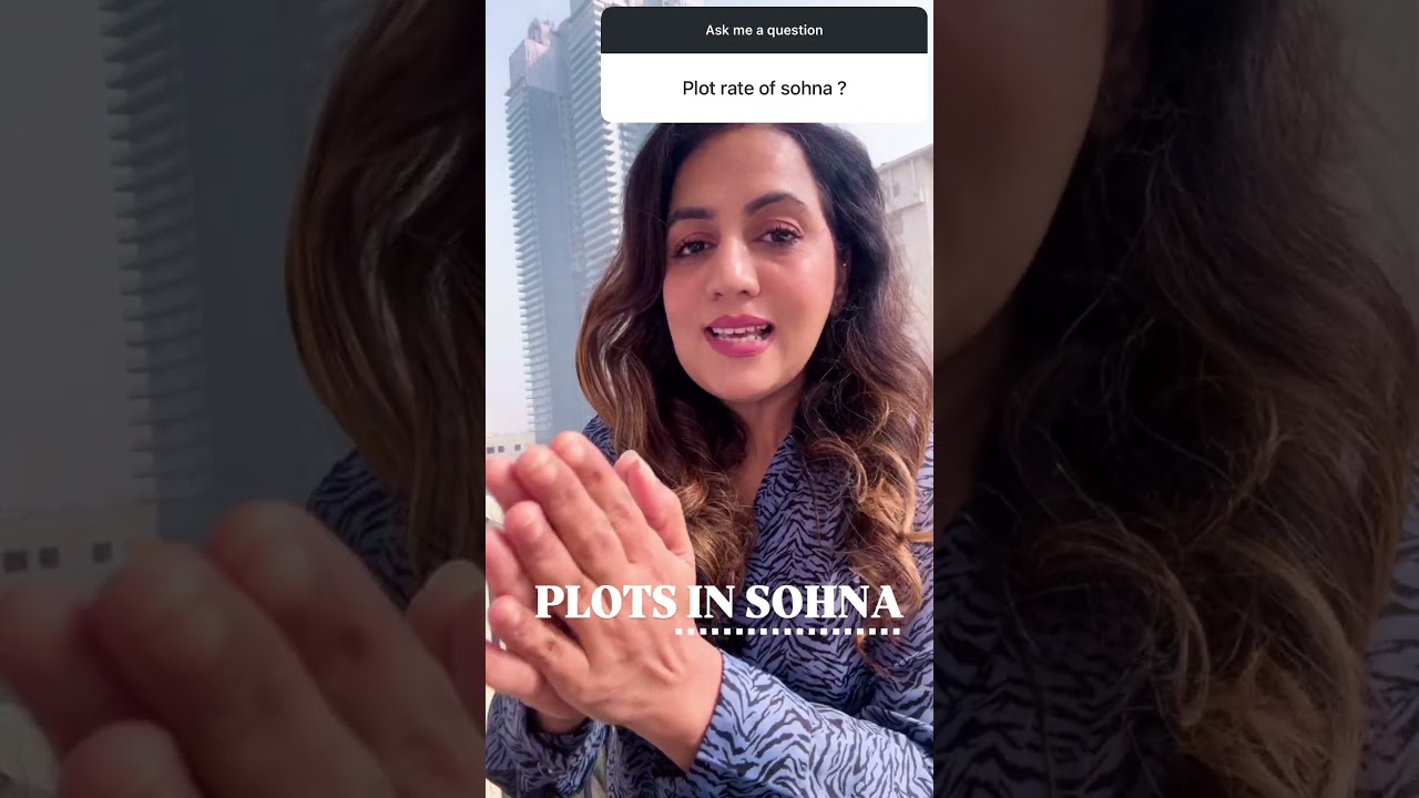 Plot price in sohna? 