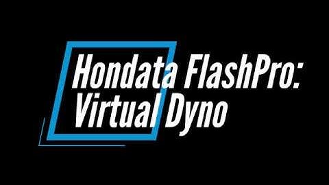 Hondata FlashPro Part 31: Virtual Dyno | Evans Performance Academy