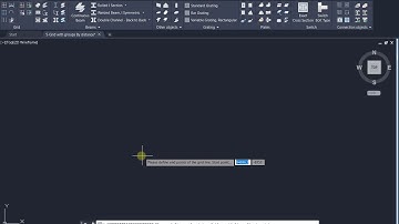 Grids with groups by distance (Advance Steel)