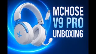 MCHOSE V9 PRO - UNBOXING + TESTE DO MICROFONE