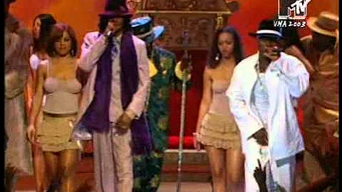 50 Cent P.I.M.P Feat Snoop Dogg (Live MTV)