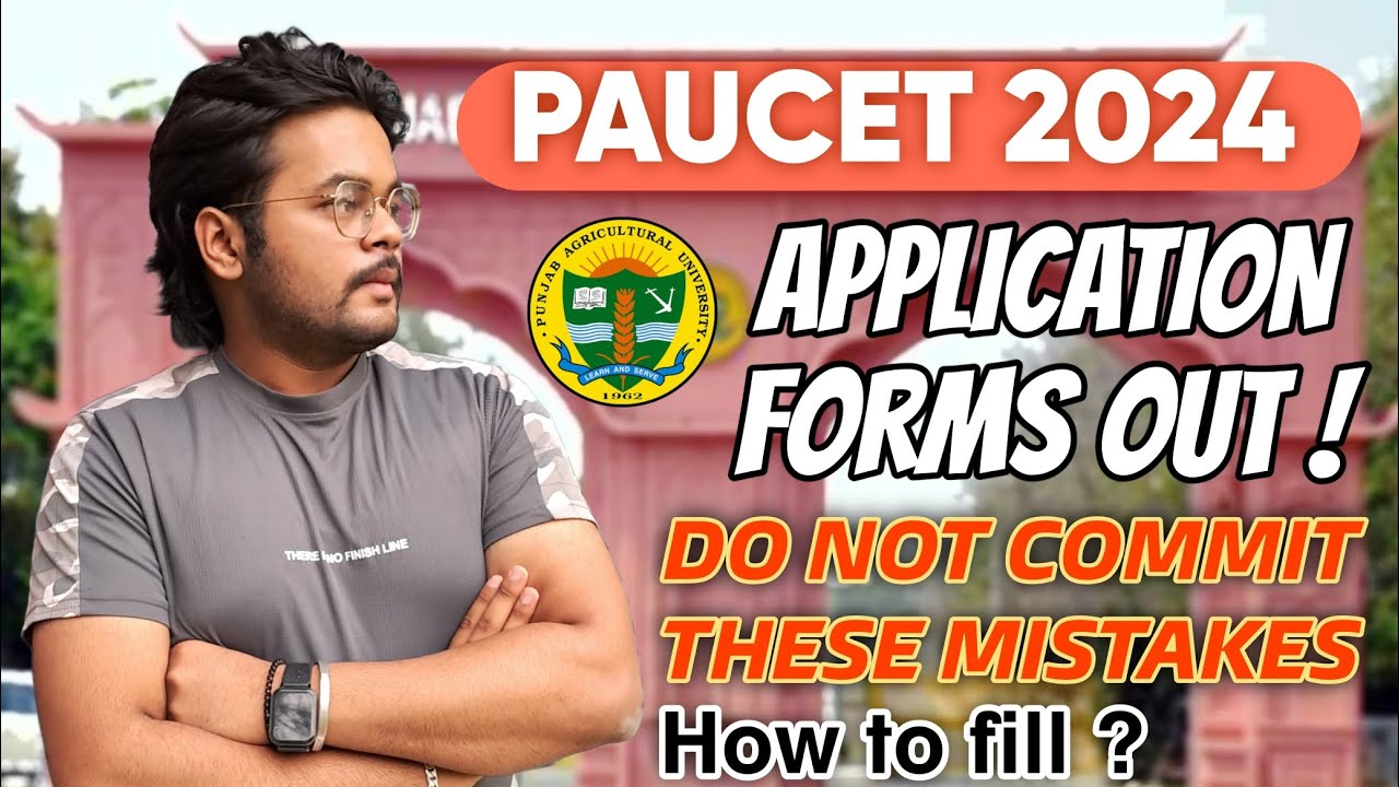 MISTAKES IN FORM❌😱|How to fill PAUCET FORM|BEST VIDEO ON YOUTUBE| 