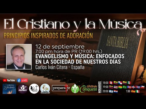 ⁣Congreso Musica El Cristiano y la Musica 3/8 | Carlos Ivan Citera | Evangelismo y Musica | TEMA 3