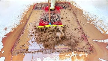 They Said It Was Too Far Gone – This Rug’s Comeback Proved Them Wrong – Carpet Cleaning ASMR