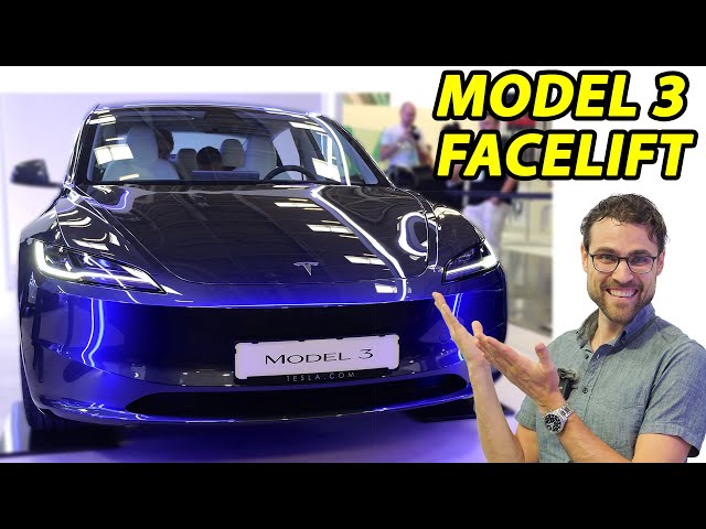 2024 Tesla Model 3 facelift Highland changes REVIEW 