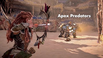 Horizon Forbidden West - The Arena - Legendary - Apex Predators - Finale - 4k (30 fps) - Gameplay