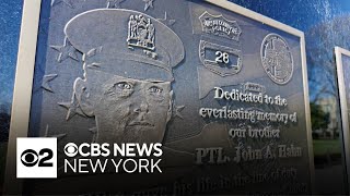 Ceremony honors first Nassau County officer killed in the line of duty