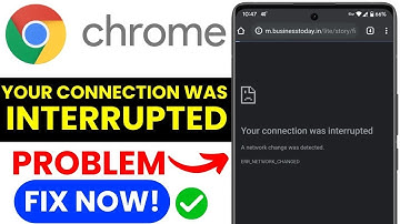 Fix Chrome Connection Error 2025 | Android Browser Not Working | Internet Page Not Opening