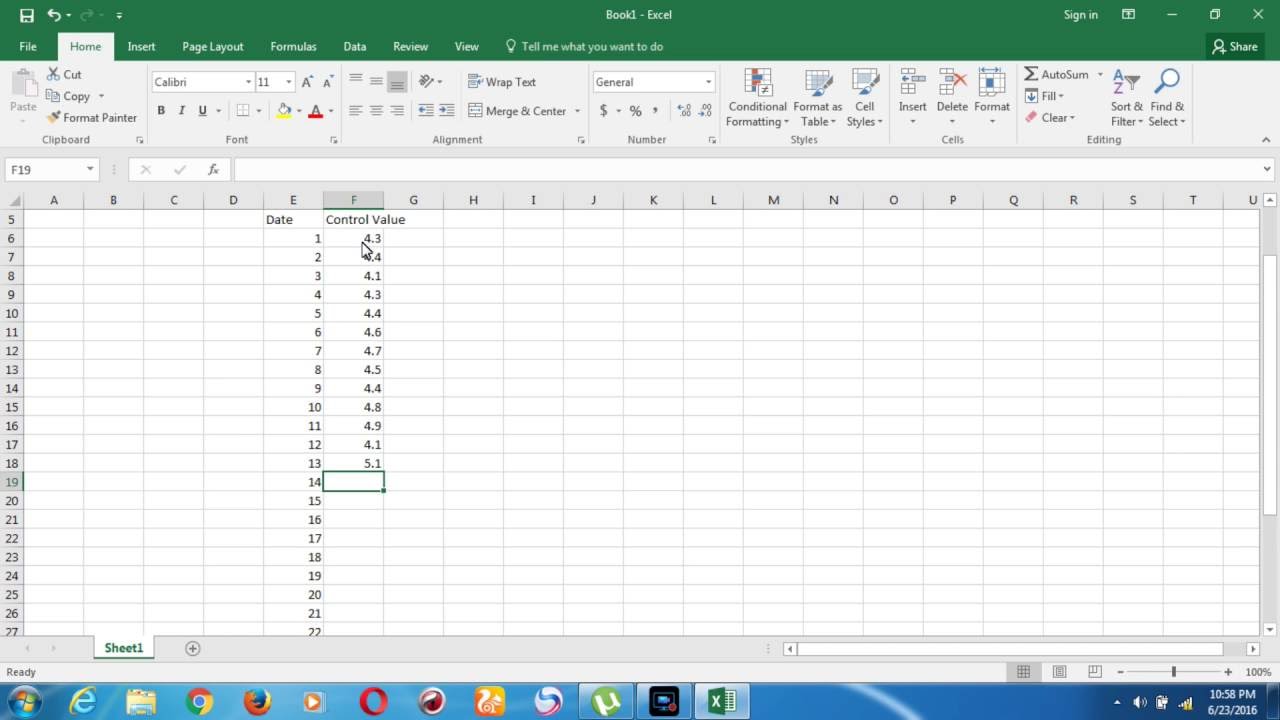 How to calculate Average and Standard Deviation in Excel YouTube