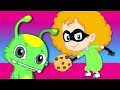 'Johny, Johny Yes Papa' en anglais avec Groovy le Martian - Chansons pour enfants