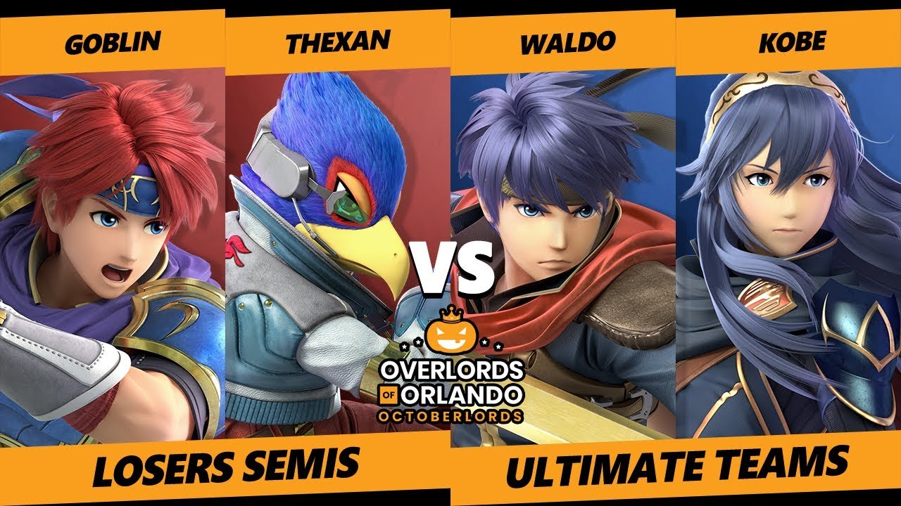 Overlords SSBU - Goblin & Thexan Vs. Waldo & Kobe - Smash Ultimate Tournament Losers Semis