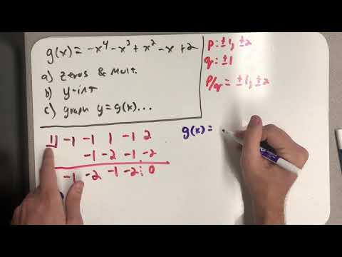 Graphing Polynomials - YouTube
