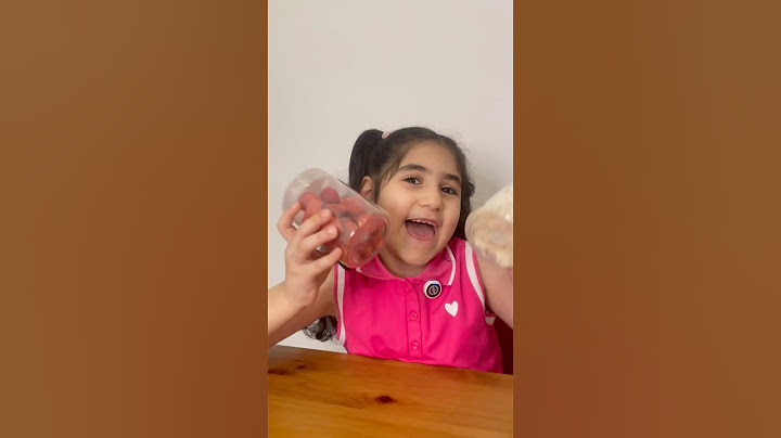 جربنا قرقوشه | فواكه مجففة بالتبريد #challenge #اكسبلور #kidsvideo #freezedrieddogfood #fruits