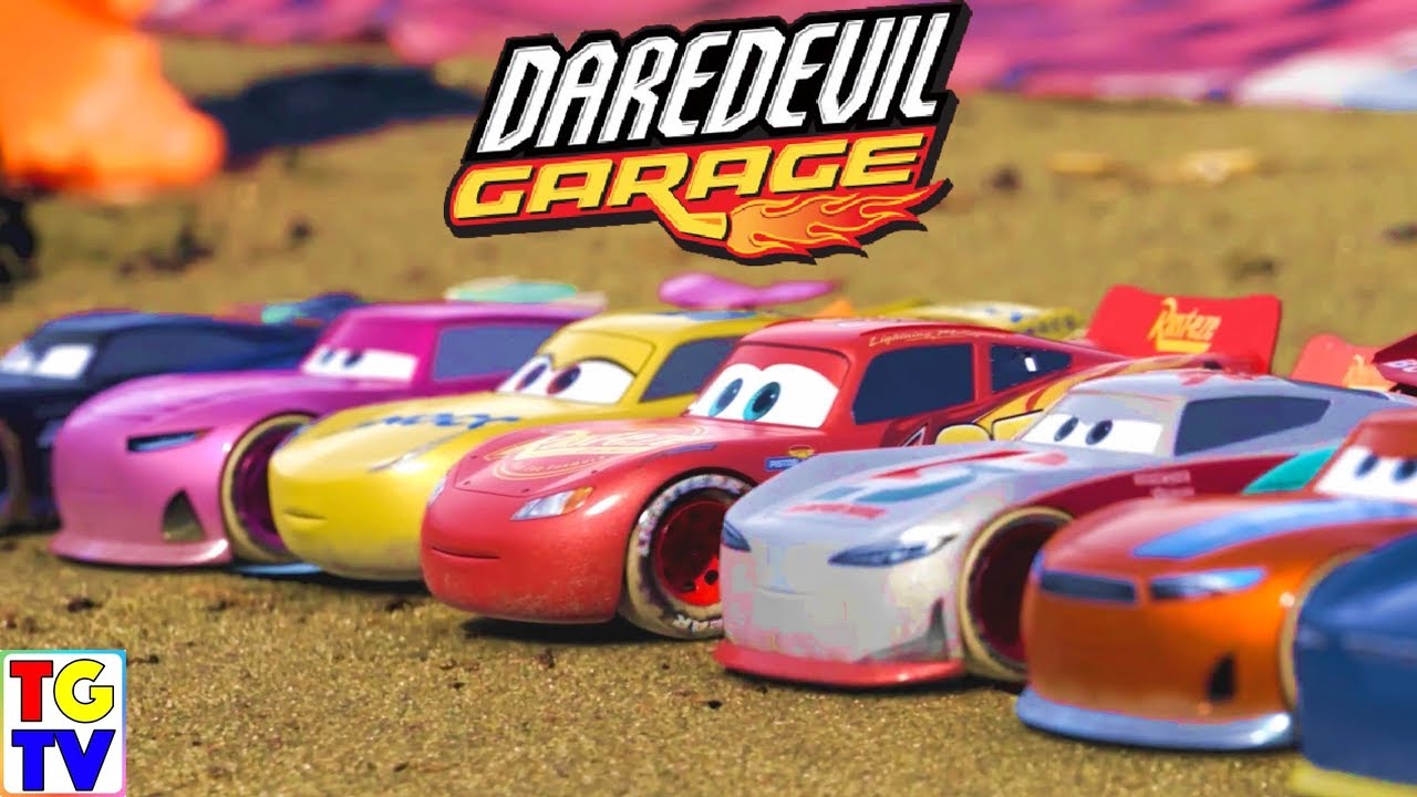 Cars daredevil garage