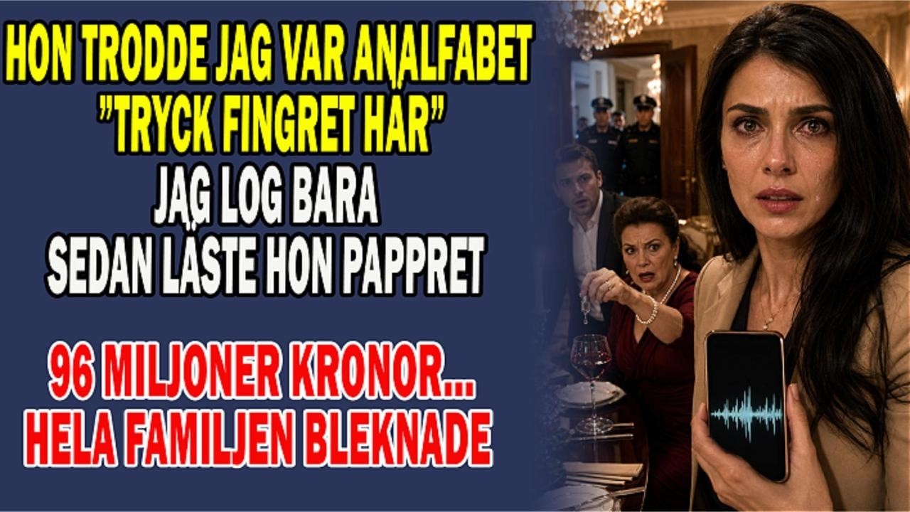 Hon stack mitt finger i stämpeldynan och tryckte det mot pappret som om jag vore ett djur som inte kunde läsa. Det där ögonblicket, i den tunga villan där regnet smattrade mot rutorna, förändrade...