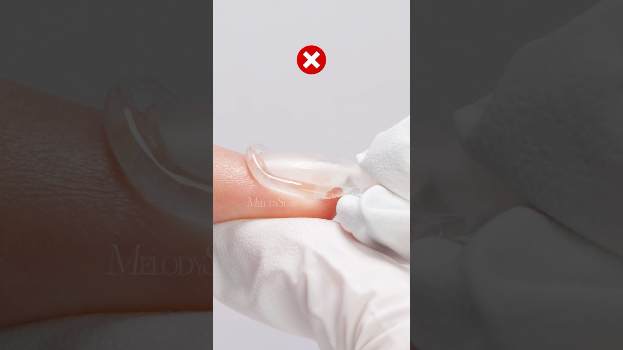 How to apply nail tips like a pro? 💅✨#melodysusie