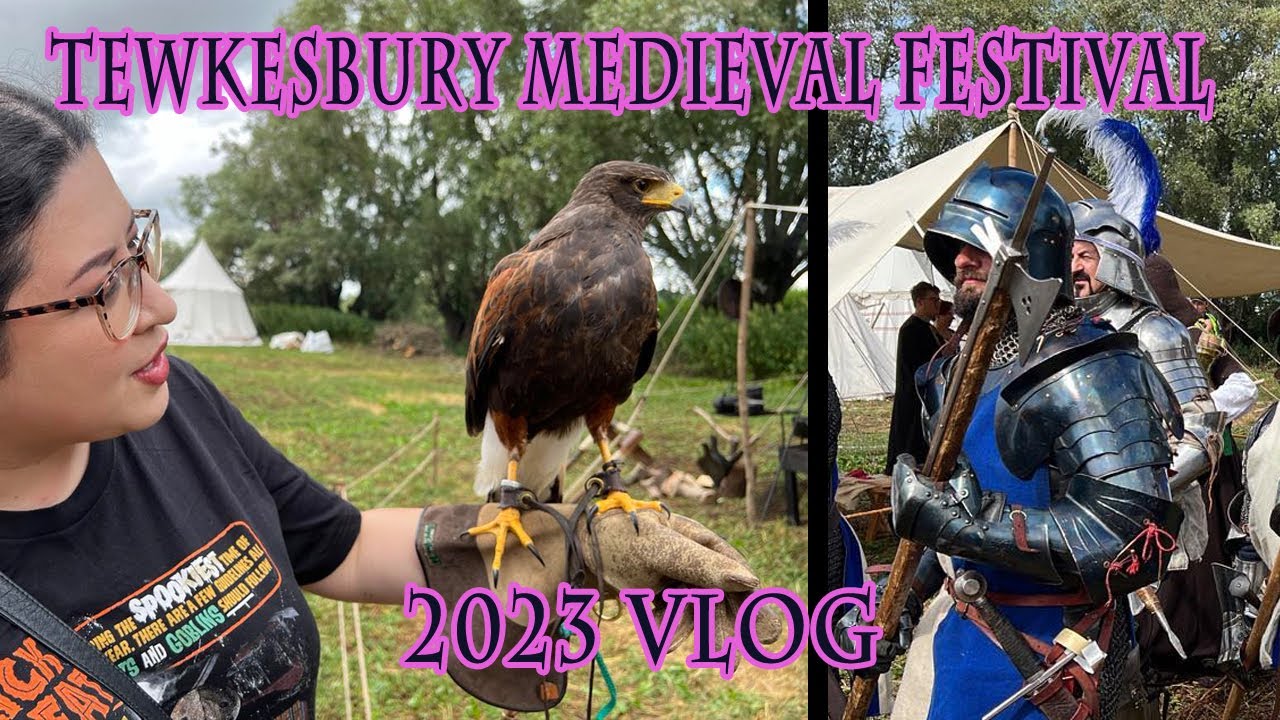 Tewkesbury Medieval Festival 2023 Vlog || Medieval Reenactors and Living History