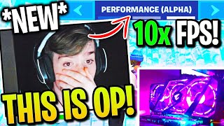 Mongraal *FINALLY* Tries Performance Mode w/ RTX 3090 Graphics Card! ZERO Input DELAY & DOUBLE FPS!