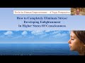 Eliminate stress developing enlightenment through higher states of consciousness