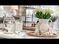 New 2024 spring home tour decorating  no talk music only home decor