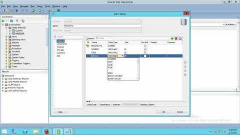 Oracle 11g   Creacion de tablas con llaves foraneas