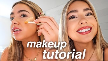 My full makeup tutorial! (step by step)