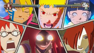 Uzumaki Clan All Ultimate Jutsus &amp; Team Ultimate Jutsus (4K 60FPS) - Naruto Storm 4 Next Generations