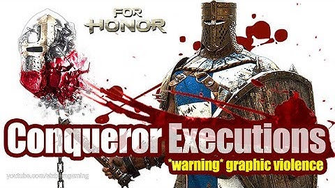 For Honor Beta: Conqueror Original Executions