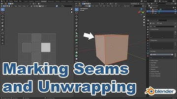 Marking Seams and Unwrapping || Blender Beginners UV Tutorial