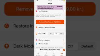 How to REMOVE ADS in MUSI app? screenshot 2