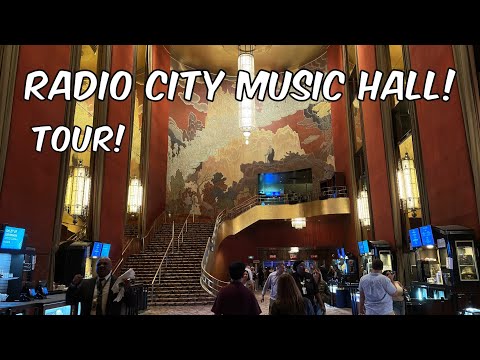 Video: Radio City Music Hall 'Stage Door Tour' apskats