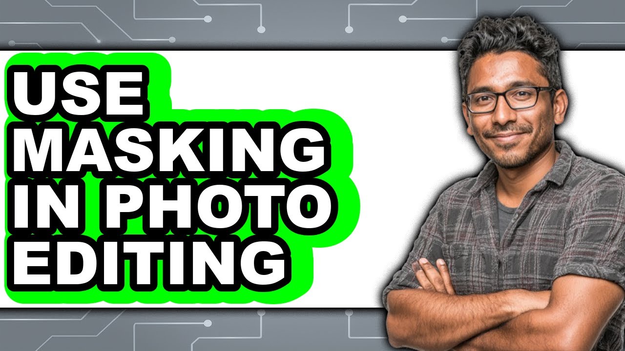 How to Use Masking in Photo Editing (only Way) - YouTube