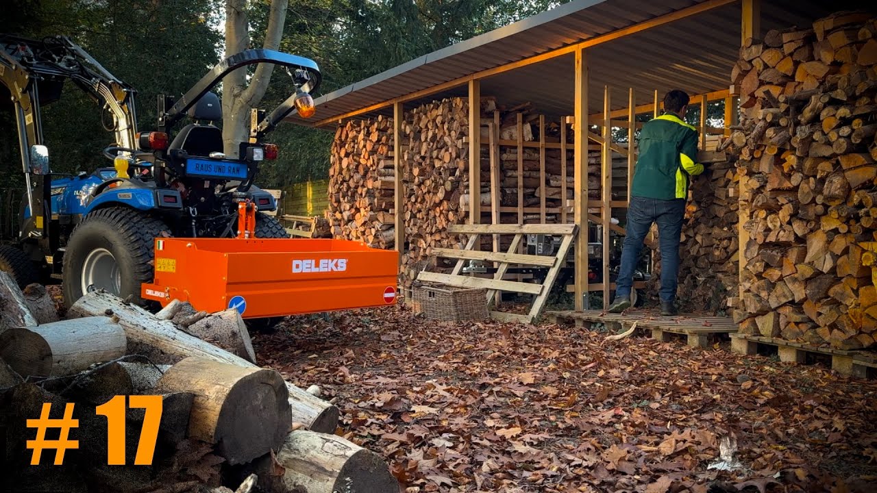 3,5 Hektar Grundstück gekauft | Heckbox für den Solis 26 | Inbetriebnahme Holzvergaser