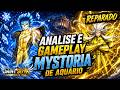 Analise e Gameplay Mystoria de Aqurio Saint Seiya 