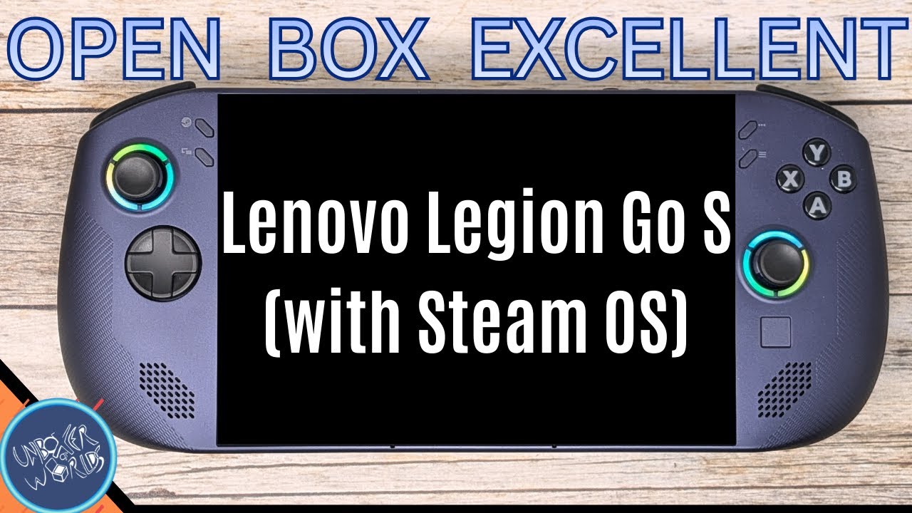 Распакованный Lenovo Legion Go S от Best Buy. Отличное предложение на Чёрную пятницу!