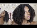 Quick &amp; Simple Wash Day Routine for my Dense Type 4 Hair 🙌🏾💆🏽‍♀️ | Only 3 Products 👀