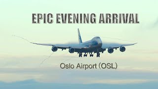 Epic Evening Arrival at Oslo Airport