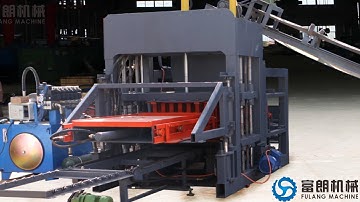 QTF4-25D automatic hydraulic concrete block making machine