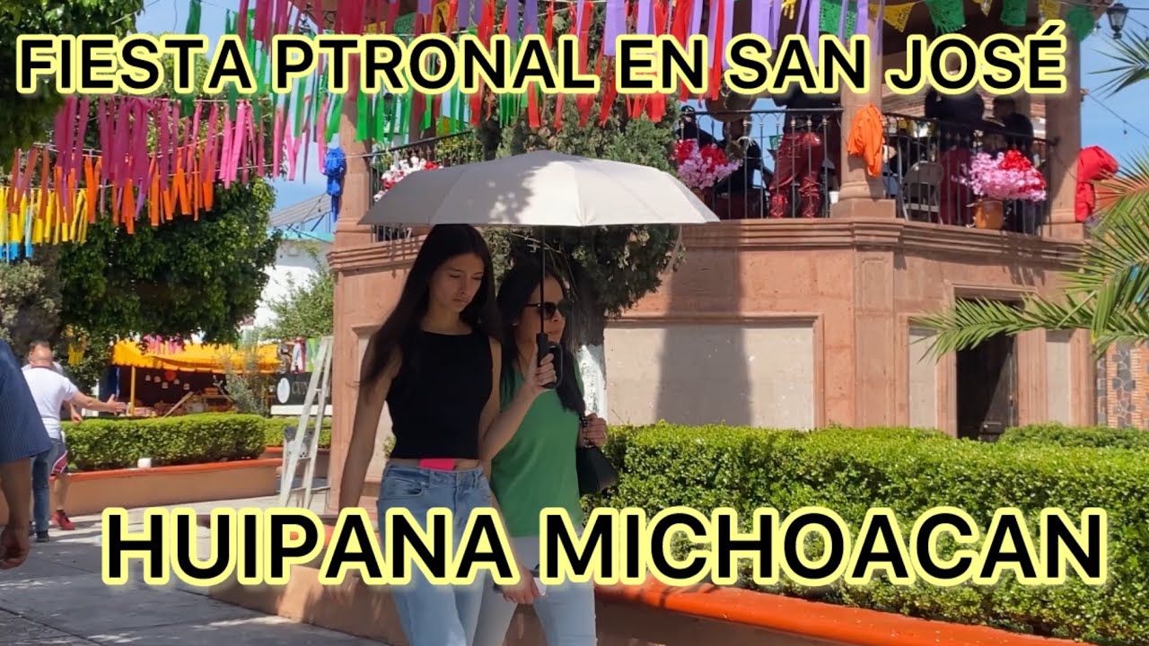 FIESTA PATRONAL EN SAN JOSÉ HUIPANA MICHOACAN - YouTube