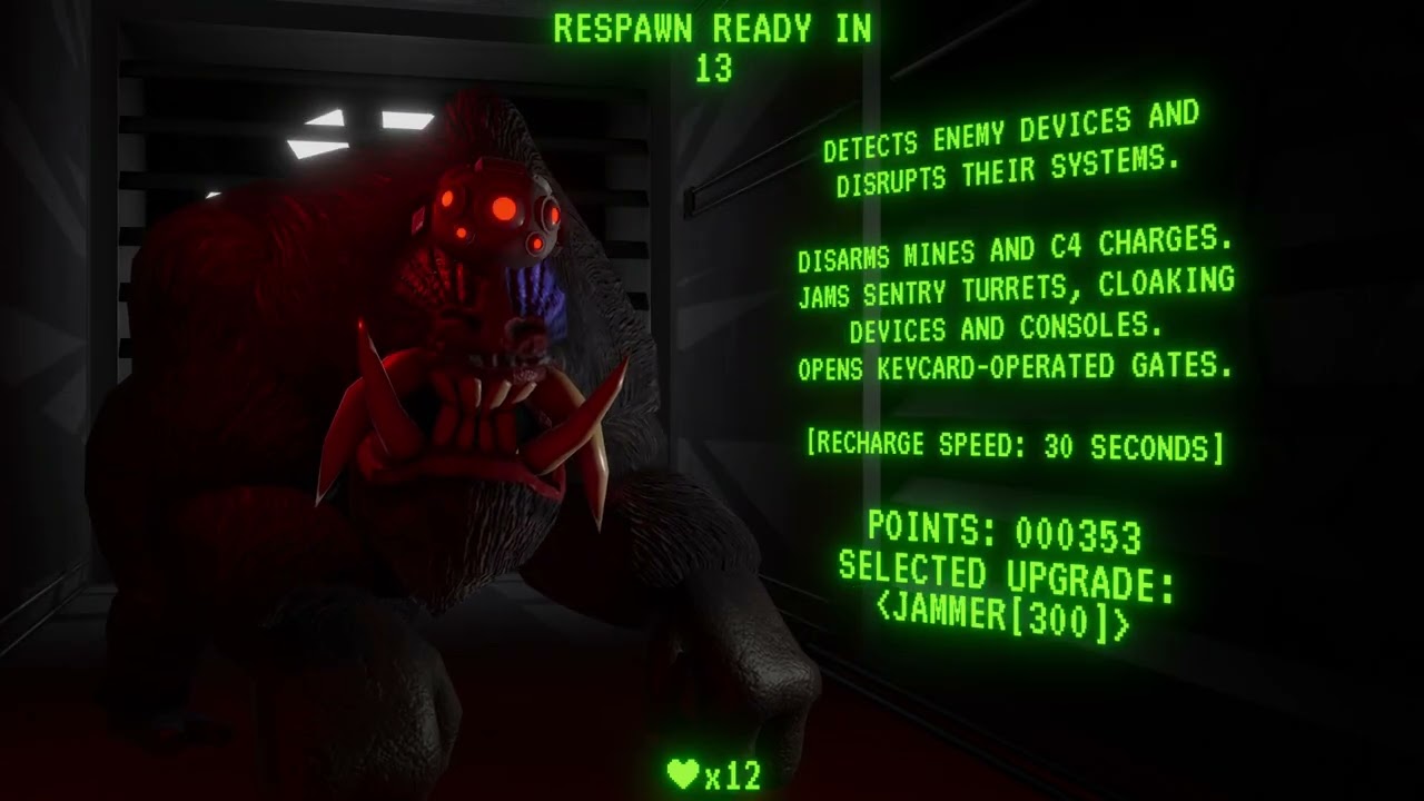 Escape from Mandrillia Trying to get past sentry guns!