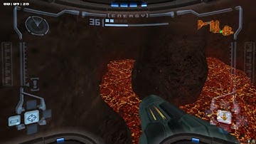 Twin Fires Tunnel: Sloppy R-Jump Crossing - Metroid Prime (GameCube)