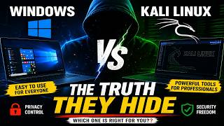 Kali Linux vs Windows – The Truth They Don’t Want You to Know 😳