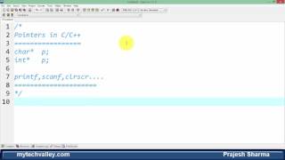 Lecture-18 Pointers in C/C++