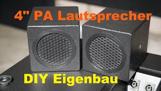 Würfel-Lautsprecher Eigenbau DIY 4