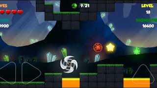 Red Ball 1 - Walkthrough Level #18 - Android ios Gameplay